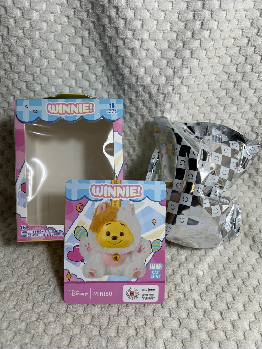 Winnie! Disney x MINISO Cat Plush Pendant - CAT